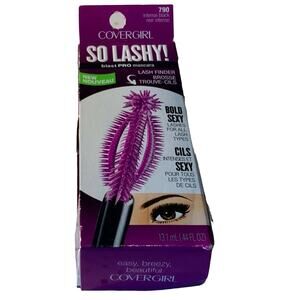 CoverGirl SoLashy Blast PRO Mascara, #790 Intense Black No Exp Factory Sealed
